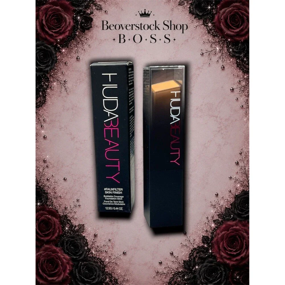 New Huda Beauty #FauxFilter Skin Finish Foundation Stick 400G Macchiato Full Siz